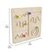 Flash Furniture Bright Beginnings Commercial Grade STEAM Wall Activity Board with Natural Finish and Multicolor Accents, Maze Motor Skills MK-ME14337-GG - alternate 7